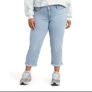 Levi’s Women's Plus Size Boyfriend Jeans NWT SLATE ERA CASUAL 24W 24